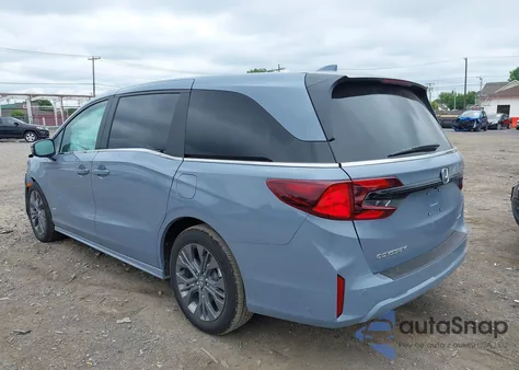 2025 Honda Odyssey Touring из США, поврежденный, VIN 5FNRL6H87SB061412